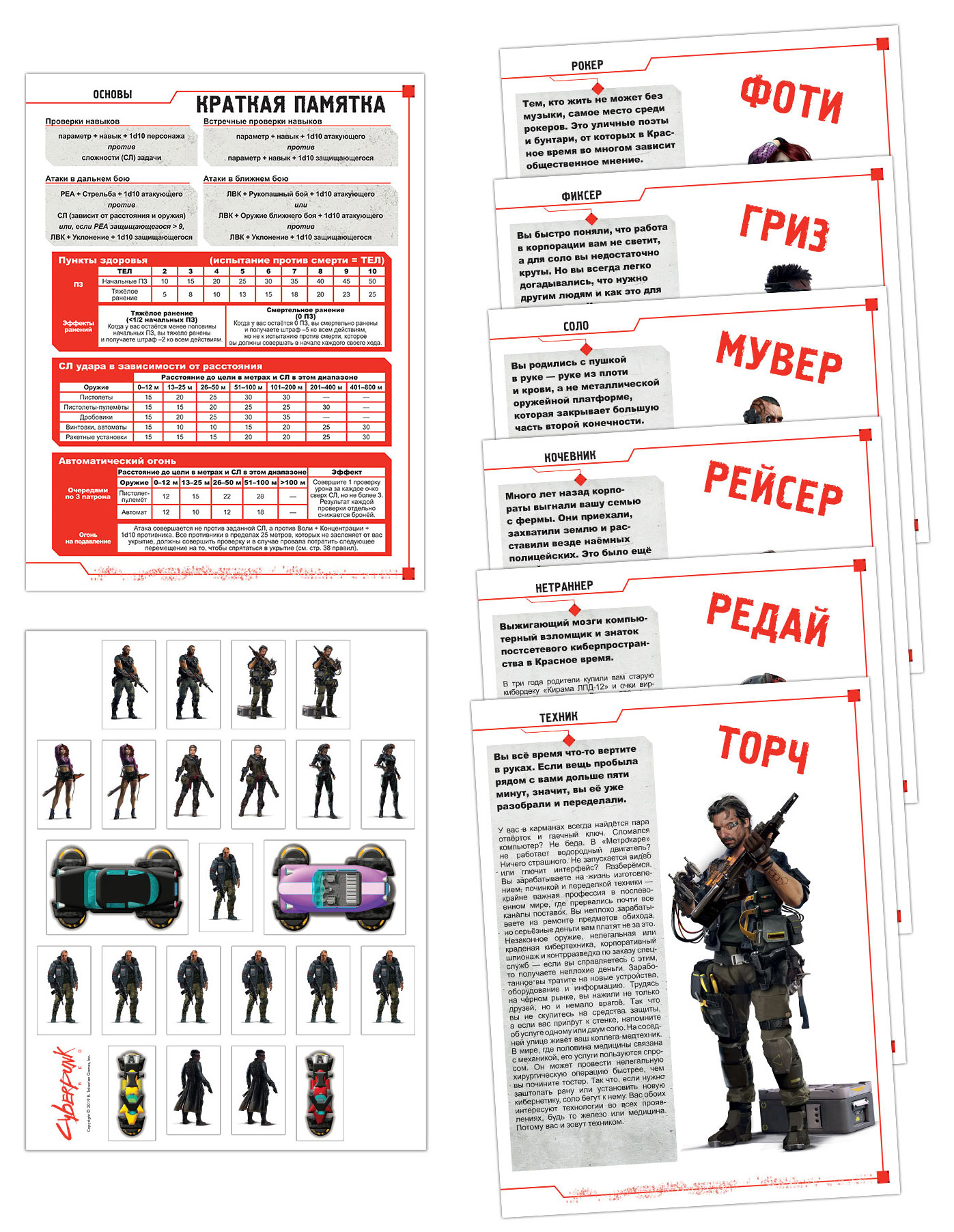 Cyberpunk red стартовый набор pdf (120) фото